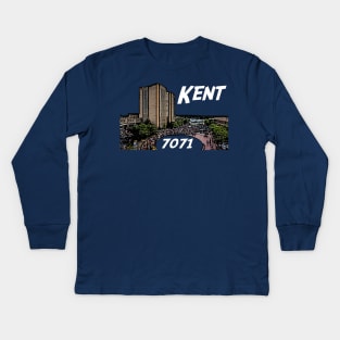 Kent Comic Book City Kids Long Sleeve T-Shirt